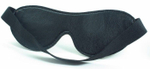 Черная кожаная маска на глаза (Цвет: черный)