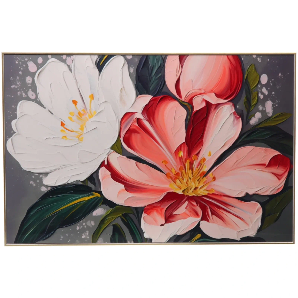 Картина интерьерная в раме «САНТИМО», цветы, 40*60см (термоусадочная пленка)