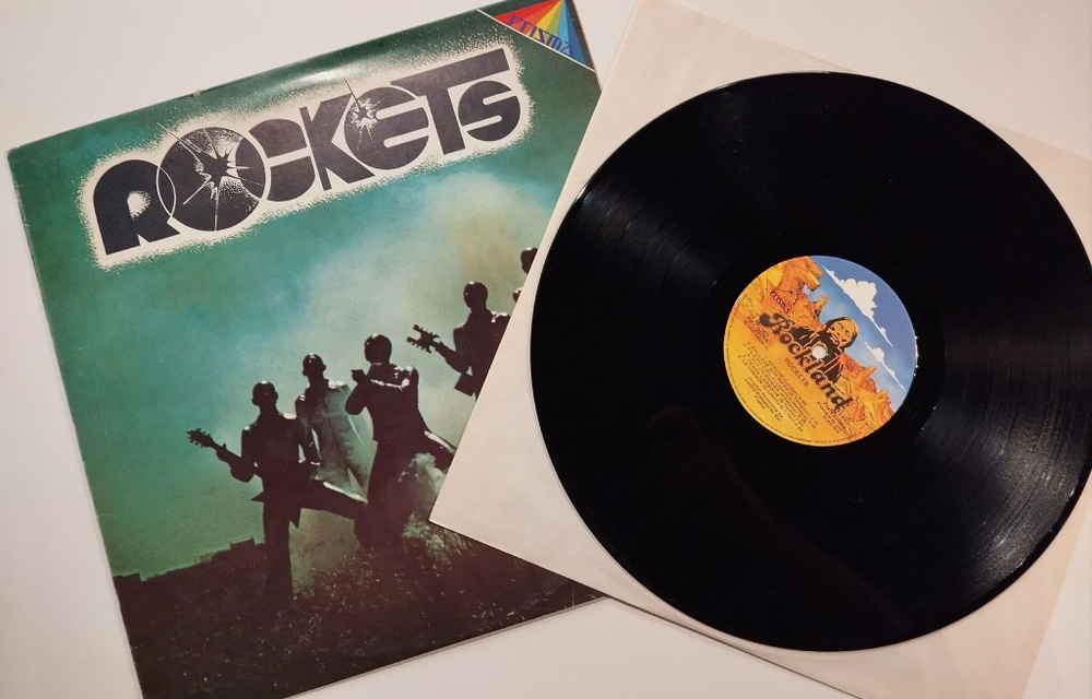 Винтажная виниловая пластинка LP Rockets (Italy 1981)