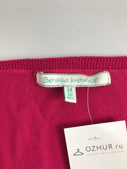 Кардиган Bershka ягодного оттенка 46 размер