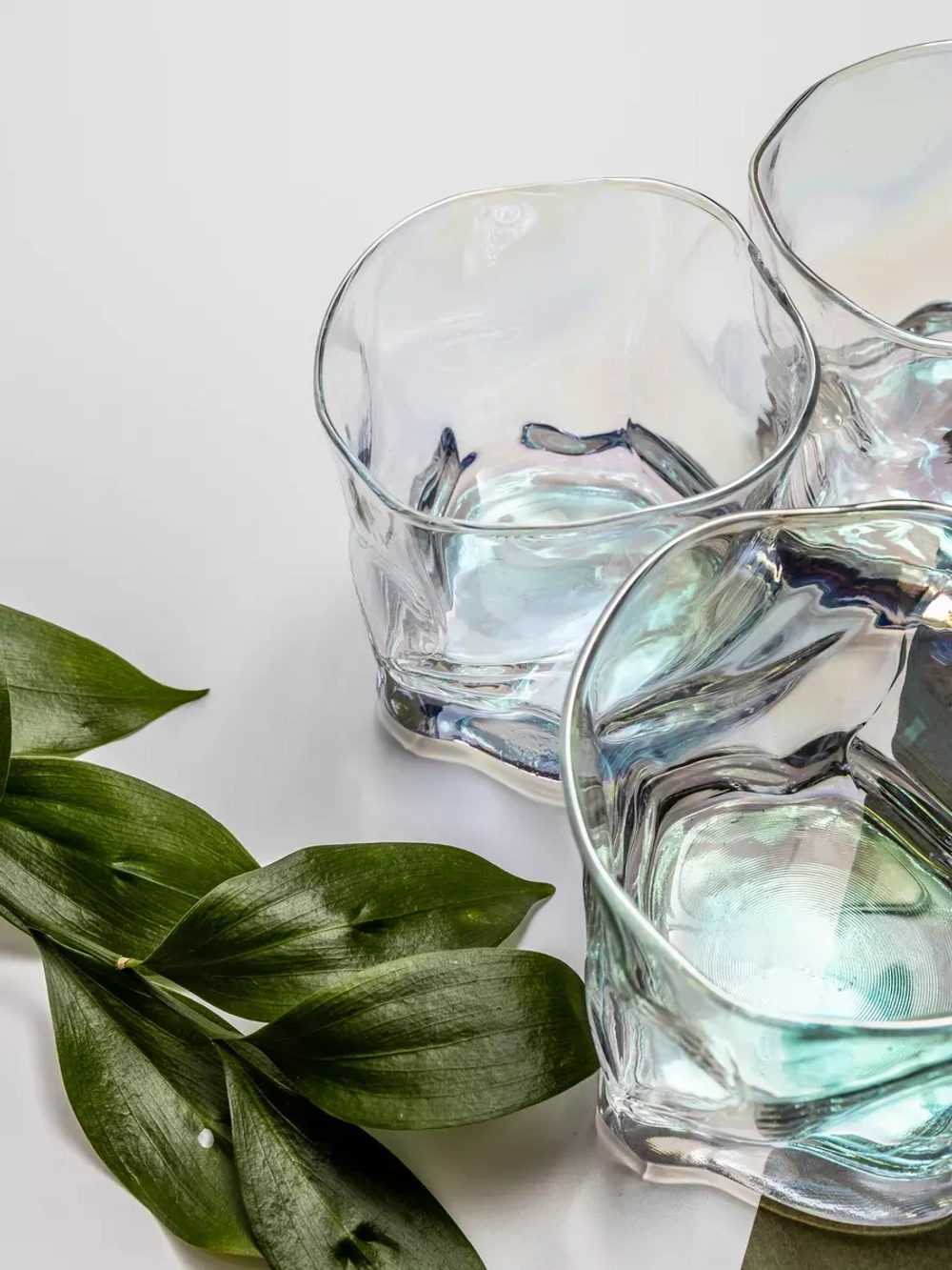 Набор бокалов для виски 6 шт. изогнутые