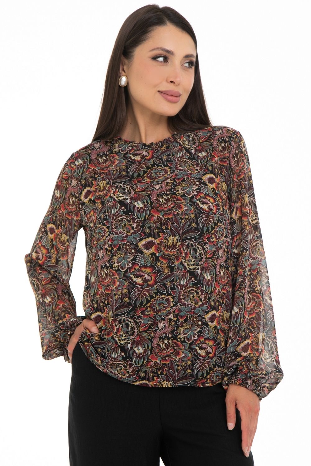 Блуза Волшебный шифон (вамп) Diolche