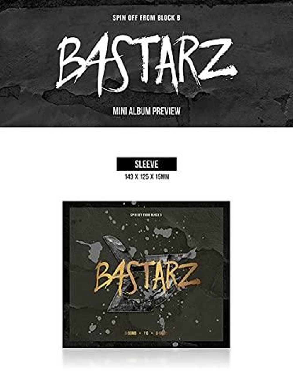 Альбом BASTARZ - Conduct Zero 1ST Mini Album