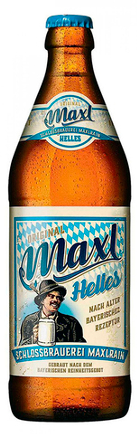 Пиво Макслрайнер Ориджинал Максл Хеллес / Maxlrainer Original Maxl Helles 0.5 - стекло