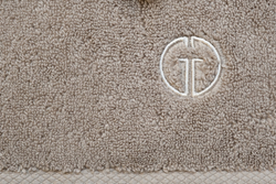 Полотенце 100х150 Garda Decor Соло бежевое