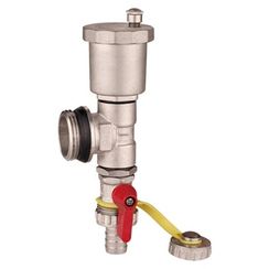 Тройник коллекторный VIEIR 3/4 в сборе (тройник, воздухоотв. дренажный кран) арт. VR1107