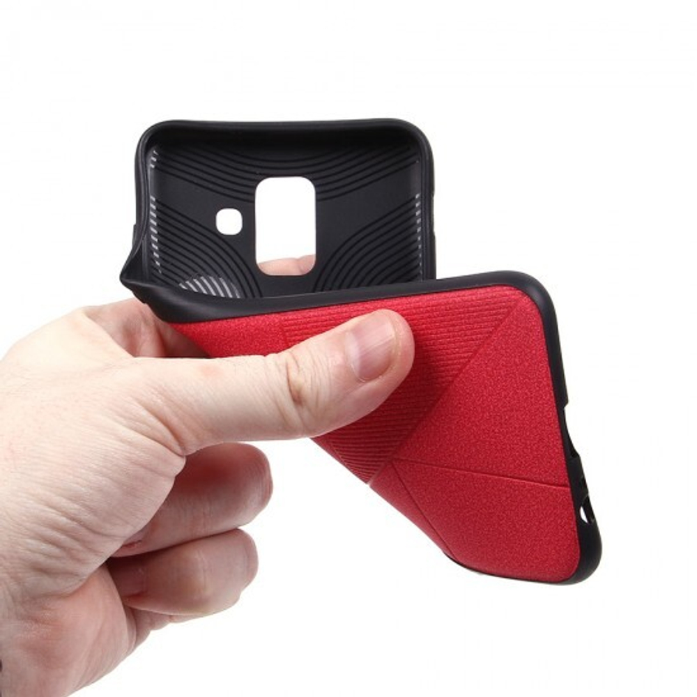 Чехол ТПУ для Samsung Galaxy A6 (2018), 010710 Серый