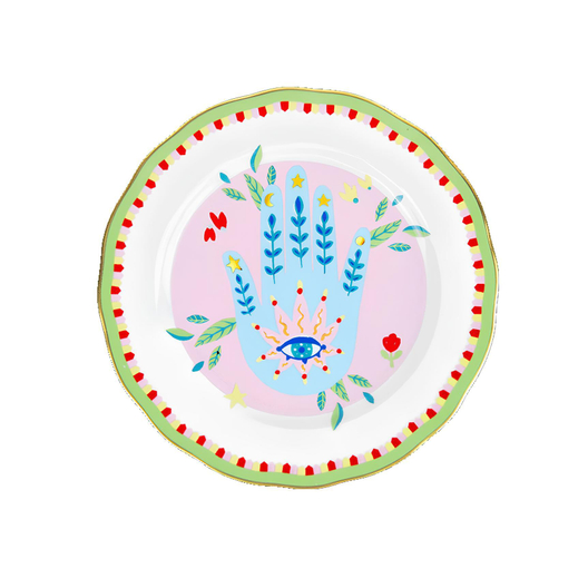 BACI MILANO Тарелка десертная Рука