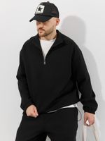 Толстовка мужская Интер-1 Виотекс ЧЁРНЫЙ