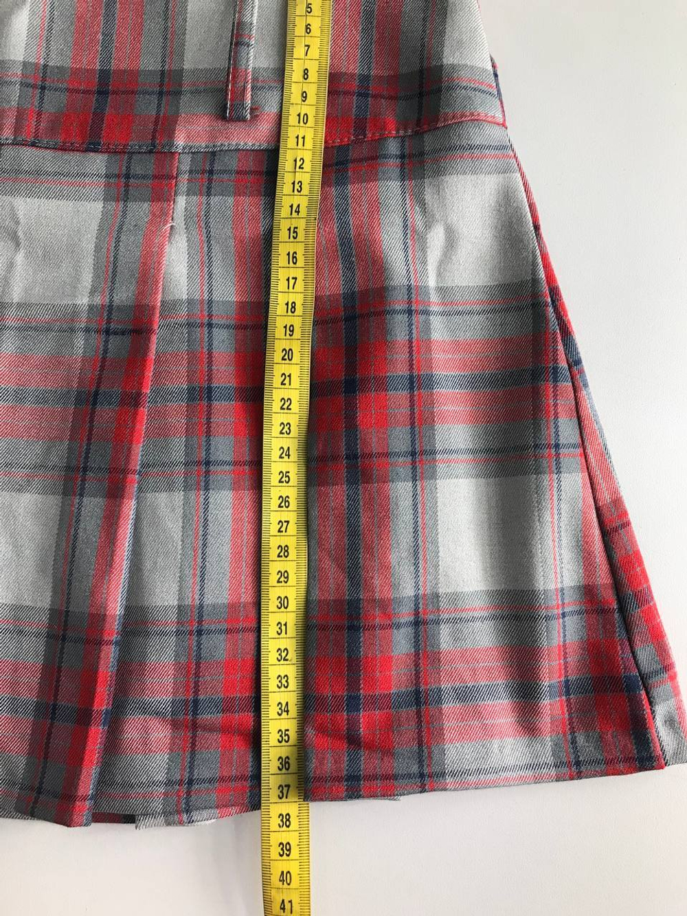 Юбка Pink Shadow в клетку, визуально на 40 размер