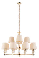 8653/8+4G GOLD (1) Люстра Veneto Luce