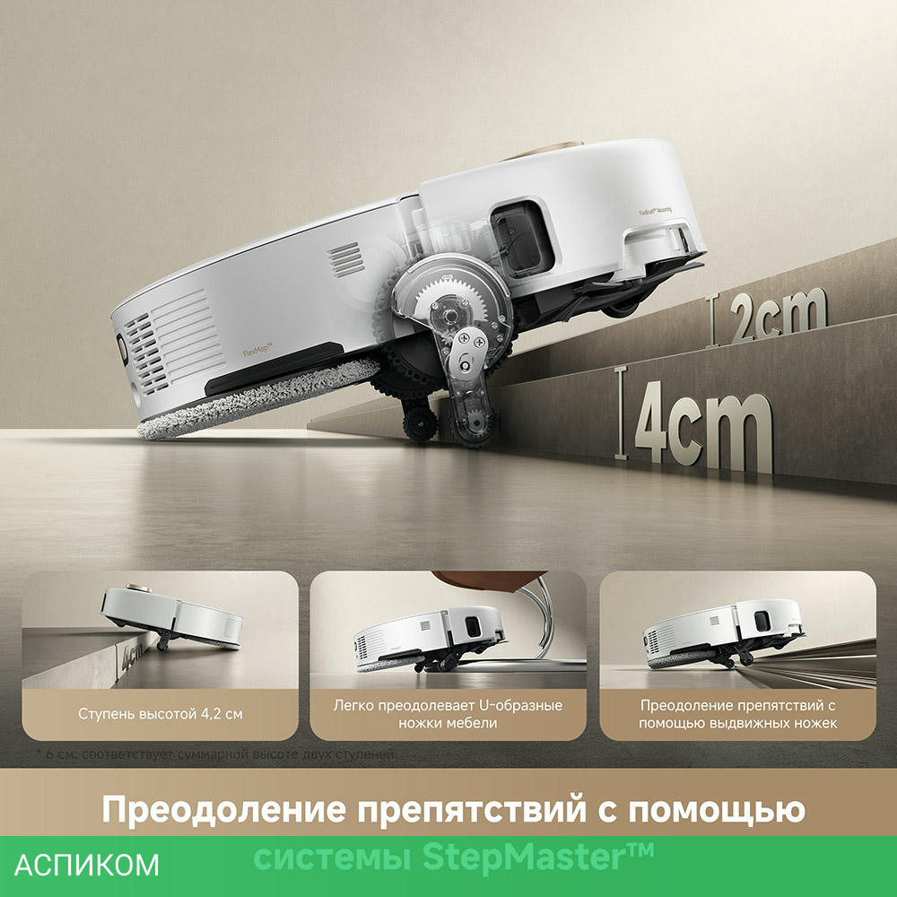 Робот-пылесос Trouver Robot Vacuum V50 Ultra Complete (RLV72LE-1)