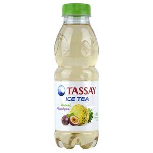 Чай TASSAY ICE TEA зеленый Ананас и Маракуйя 0,5 л/бут 12 бут/кор