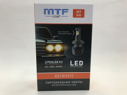 Светодиодные лампы MTF Light H7 RETROFIT 30W, 3500K, 2750lm (к-т 2шт.)