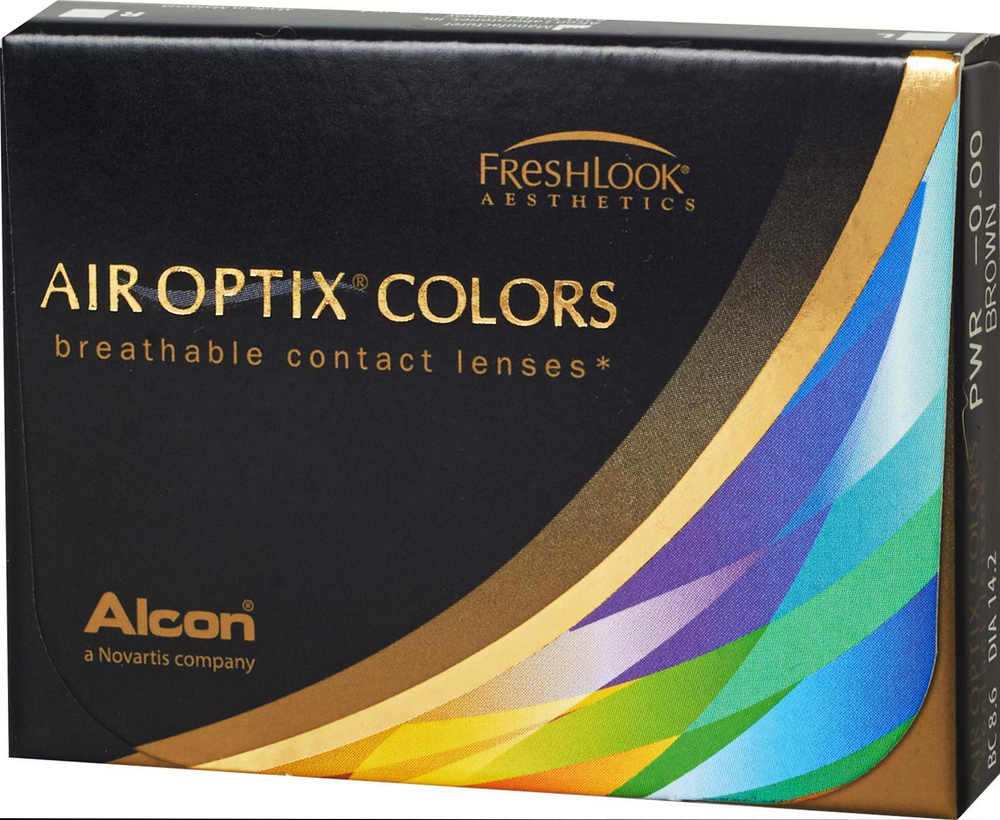 AIR OPTIX COLORS (Эйр Оптикс Колорс) Green 2 линзы