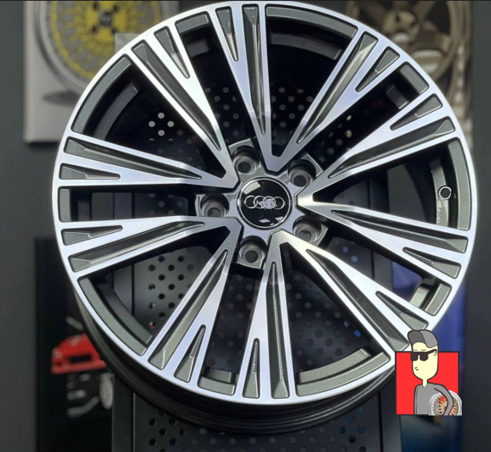 Комплект дисков Audi XF021 17x7.5 et35 5x112