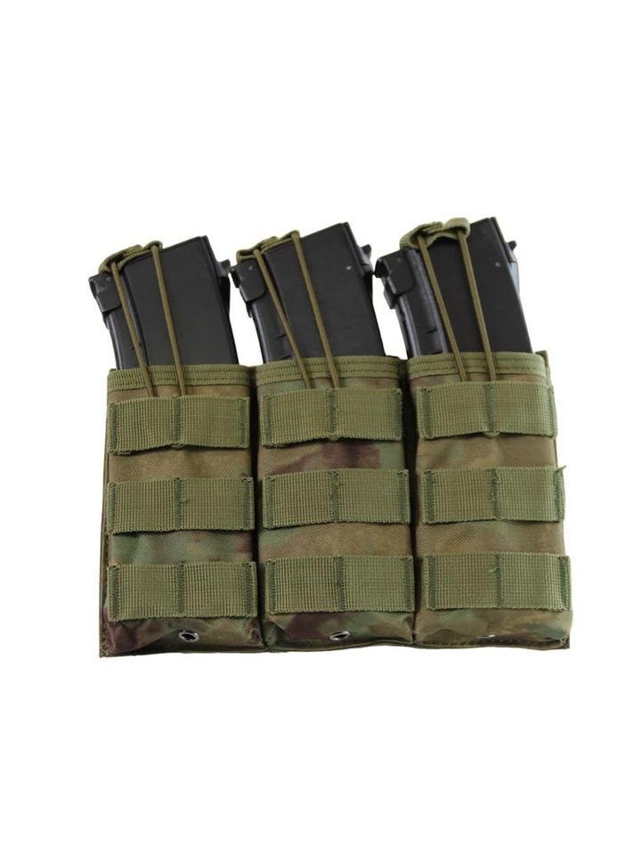 Подсумок без клапана тройной для магазинов (мох)