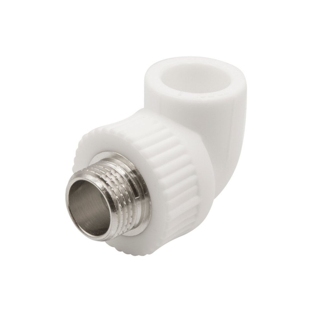 Уголок комб.с н.р. EVER PLAST 25х1/2" белый  2144