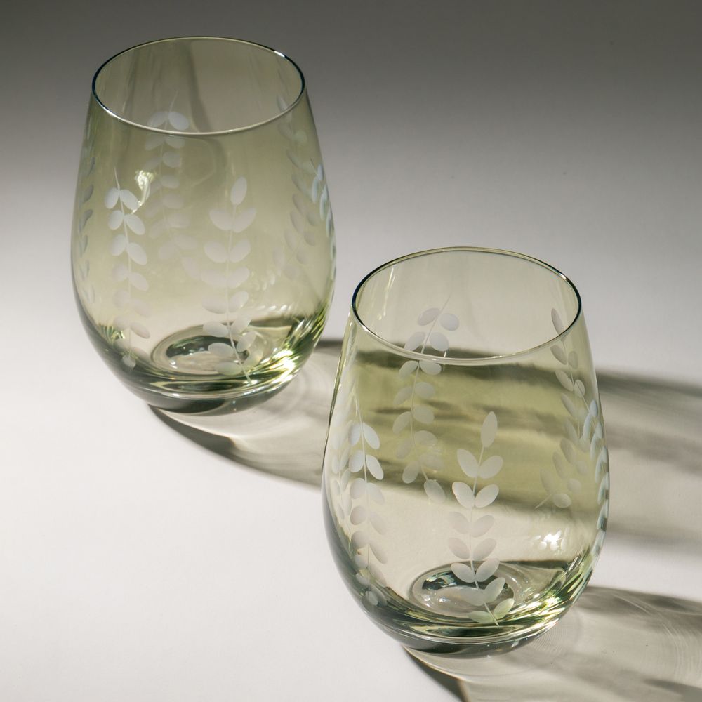 НАБОР СТАКАНОВ "FLORA" ИЗ 2 ШТ. 520 МЛ