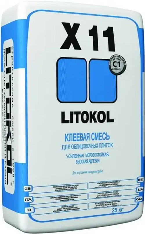 Клеевая смесь Litokol X11 Evo серый