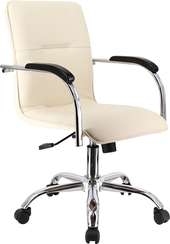 Кресло Everprof Samba Wood T Экокожа Бежевый