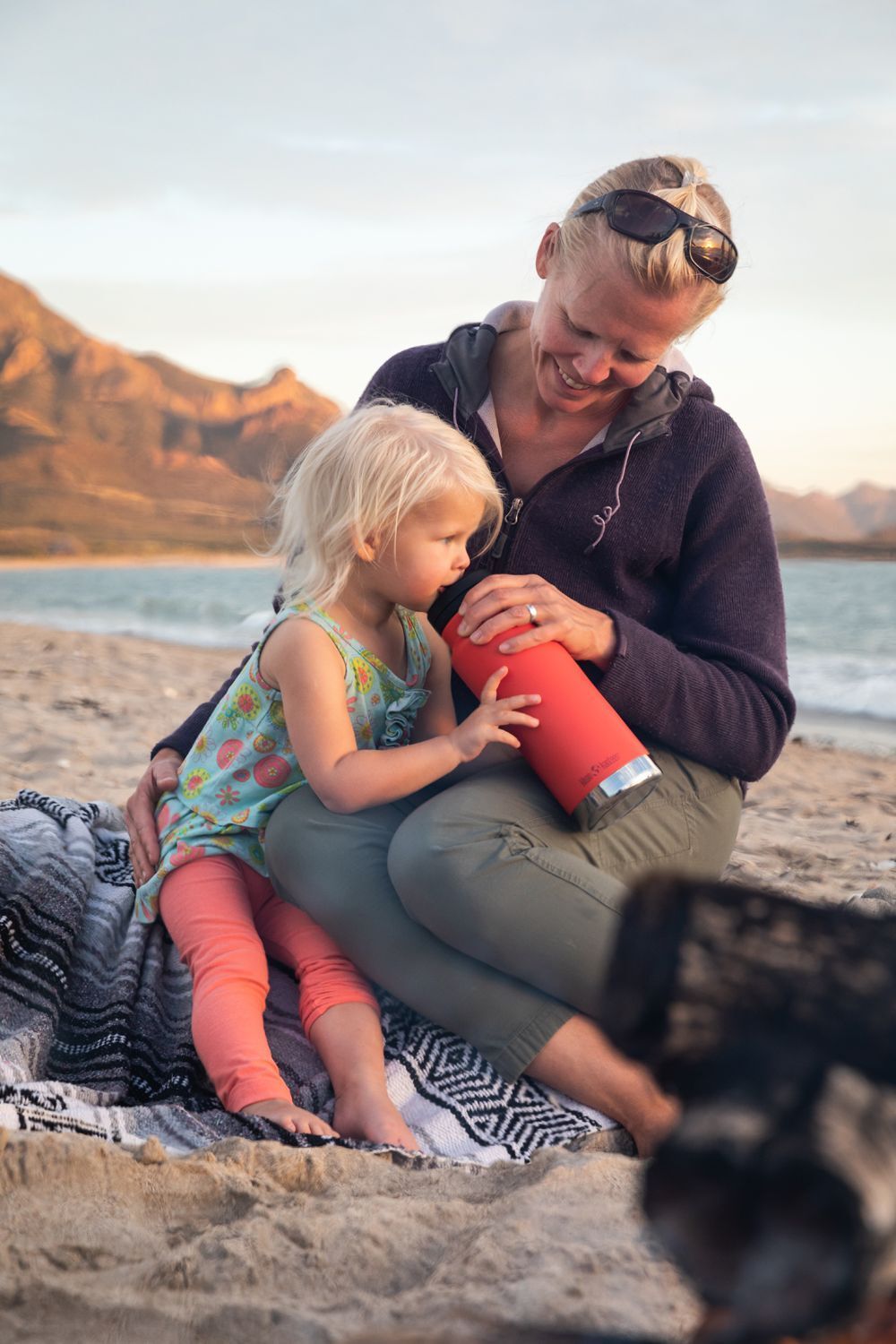 Термобутылка Klean Kanteen TKWide Twist Cap 32oz (946 мл) Tiger Lily