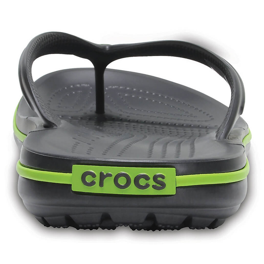 Шлепанцы Crocs Crocband Flip Темно-серые