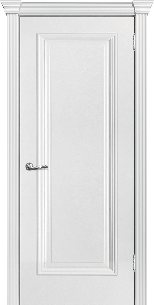 Дверь Смальта-Шарм 01 / Цвет Молочный ral 9010 / Двери ТЕКОНА