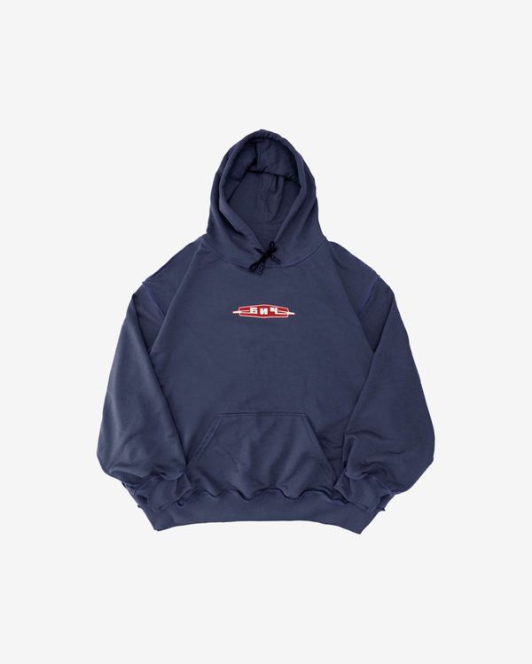 Худи Лого темно-серый - фото 1