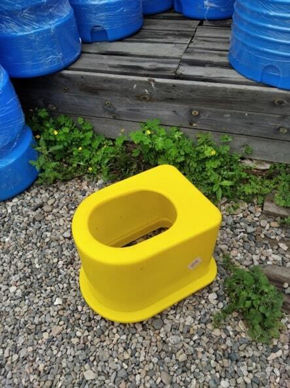 Унитаз дачный Ирпласт(580x450x430см;желтый) - арт.560355