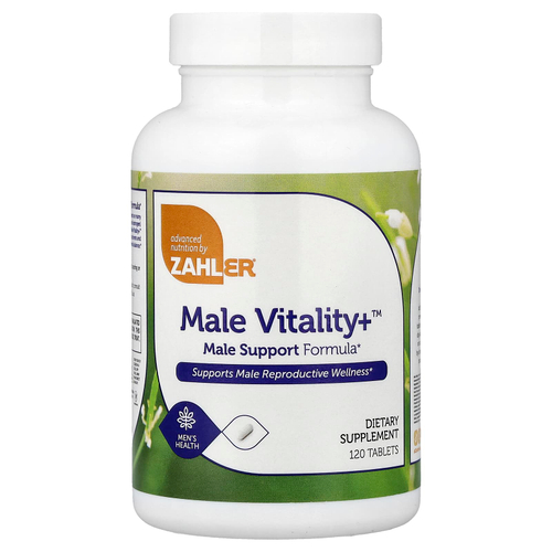 Zahler, Male Vitality+™, 120 таблеток