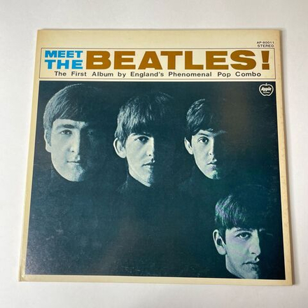Винтажная виниловая пластинка LP Meet The Beatles (Japan 1974) (No Obi) I Saw Her Standing There