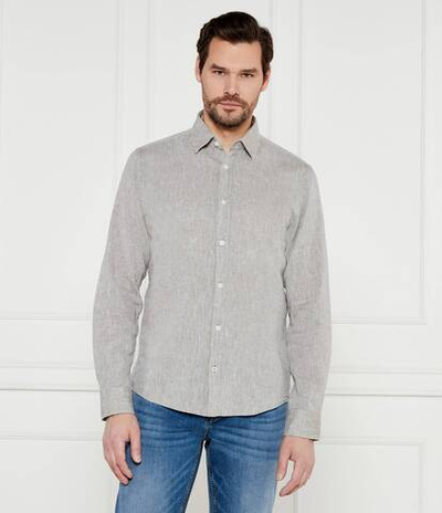 Льняная рубашка Hanson Joop! Jeans - бежевый(30045977)