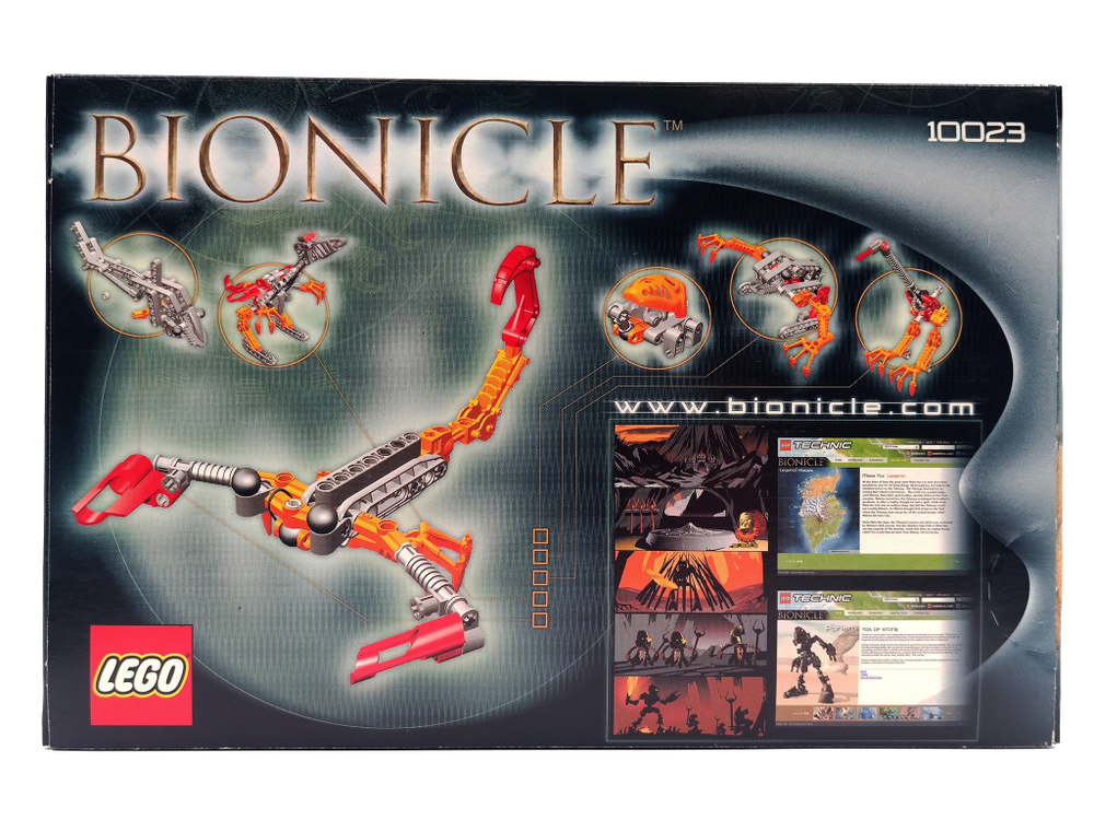 Конструктор LEGO Bionicle 10023 Строительный Набор Рахи