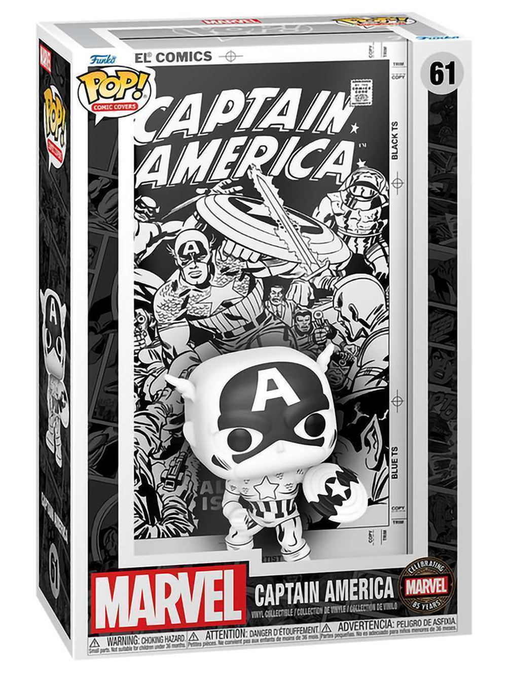 Фигурка Funko POP! Comic Covers Marvel's 85th Captain America #112 Captain America (61) 80961