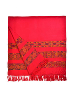 Шаль гималайская (малиновая)