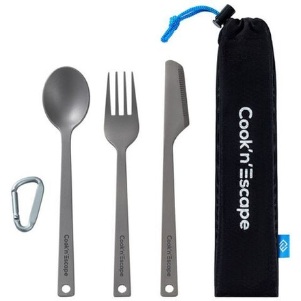 CA2005 3-Piece Titanium Cutlery Set Набор стол. приборов Cook'n'Escape