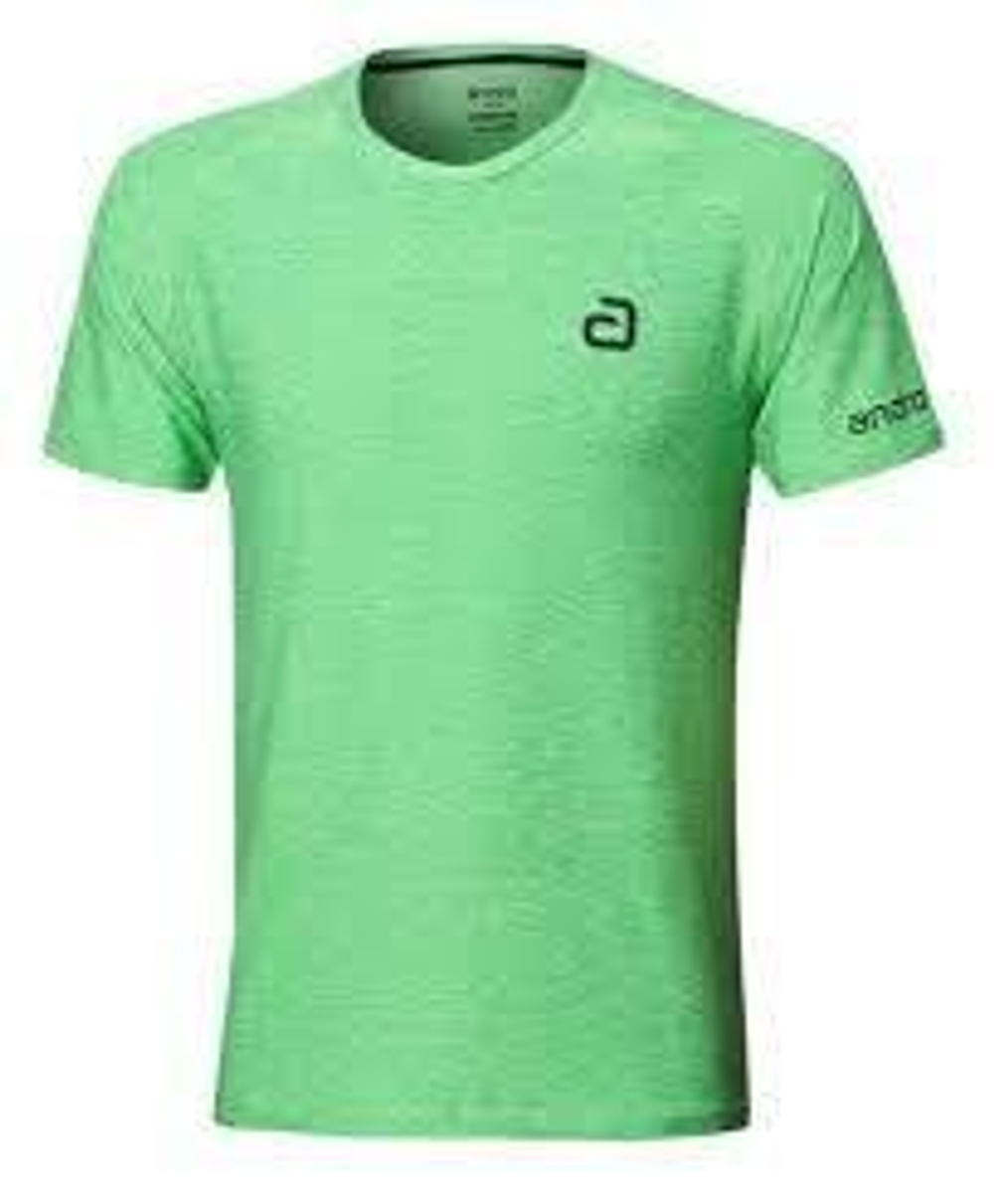 Andro T-Shirt Alpha Melange green