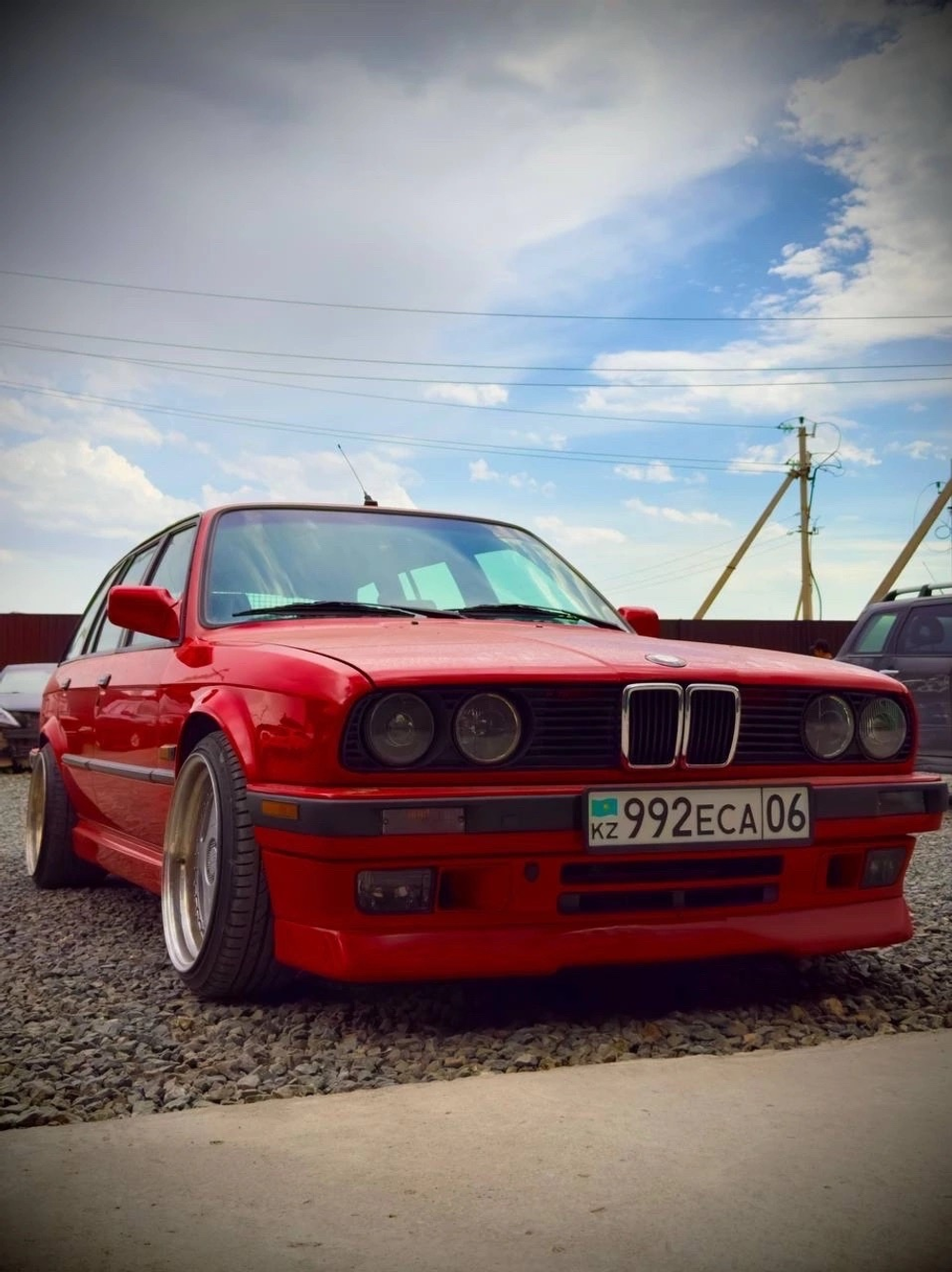 BMW E30 Rieger накладка
