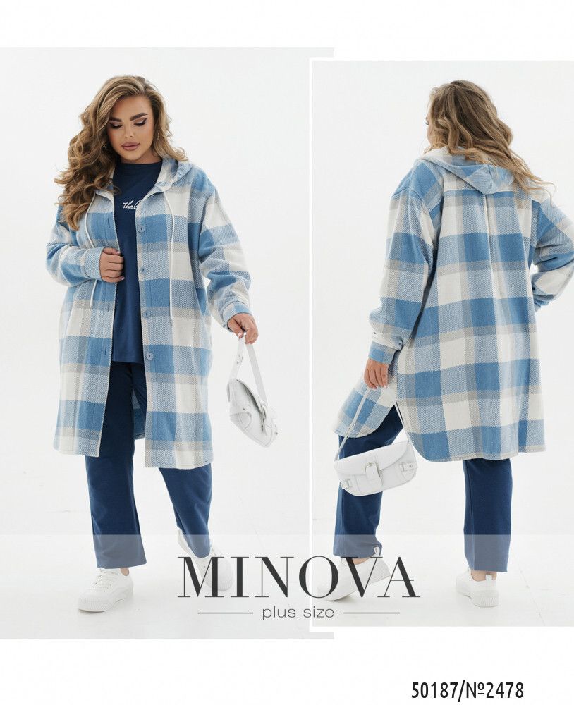 Костюм 2478-джинс Minova