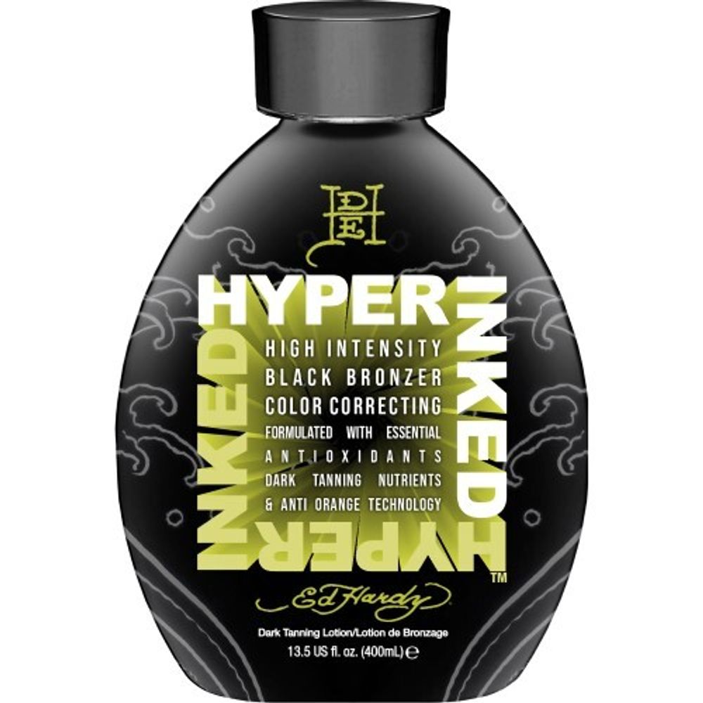Крем для солярия Ed Hardy HYPER INKED™ / В ЧЕРНИЛАХ