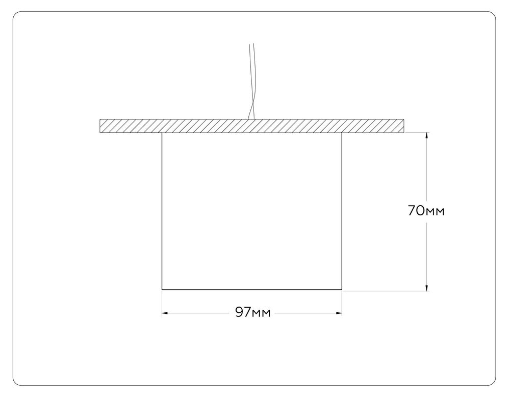 Ambrella Накладной точечный светильник GX53 GX Standard tech TN52887