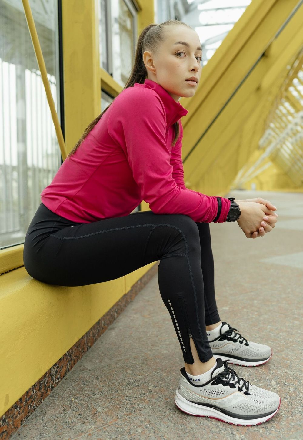 Лосины Nordski Pro Total Black женские