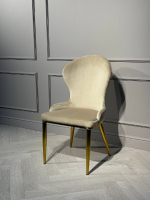 Стул обеденный Ist Casa Констанция, бежевый, золото