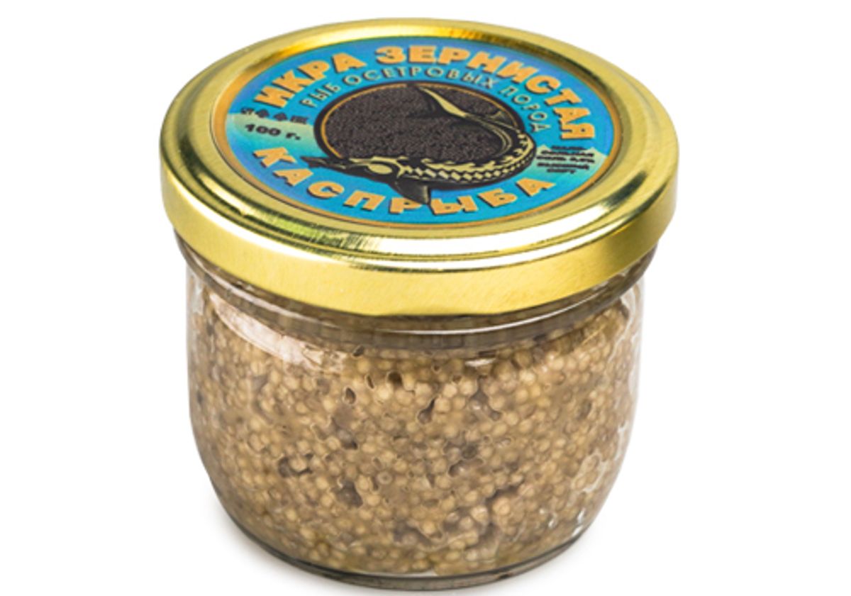 Икра черная народная "Альбинос", 100г