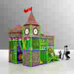 Детский игровой лабиринт «Средневековый замок»