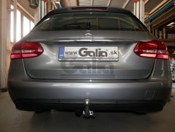Фаркоп оцинкованный Galia M141C для Mercedes C-Class 2014-(паспорт и сертификат в комплекте)(без электрики)