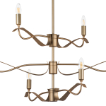 733263 Люстра RAGNO 6х40W E14 ЗОЛОТО