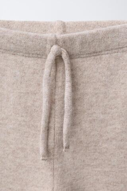 ZARA ЛЕГИНСЫ FLARE SOFT TOUCH, ПЕСОЧНЫЙ МЕЛАНЖ