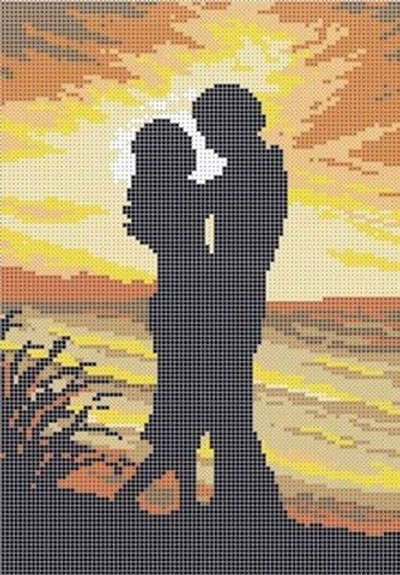 Г-1033 Пара на закате